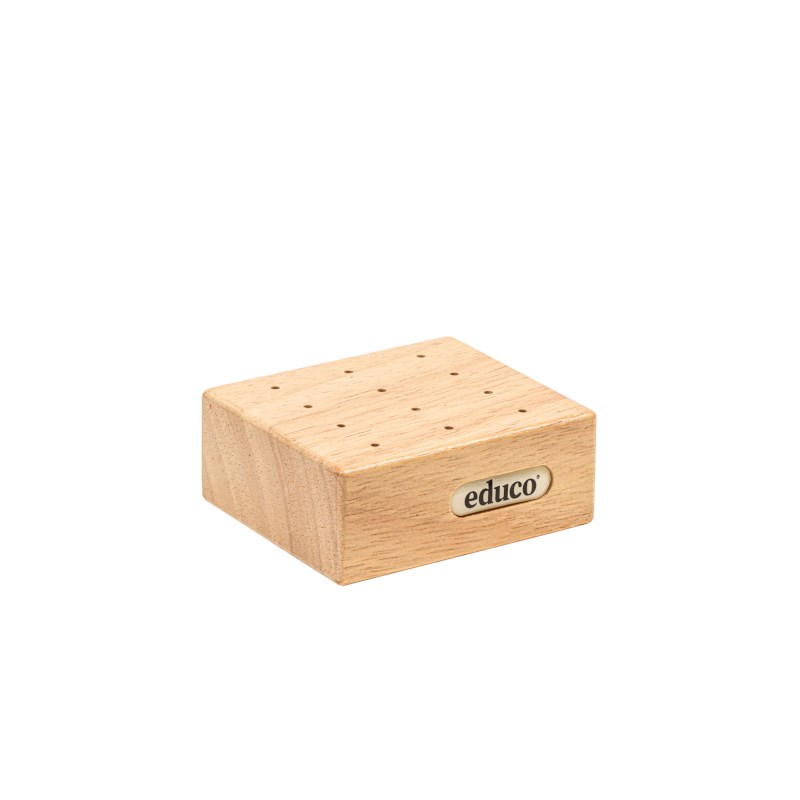 12 Hole Storage Block: For Punch-Out Pins