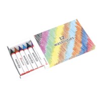 Long wax crayons (12)