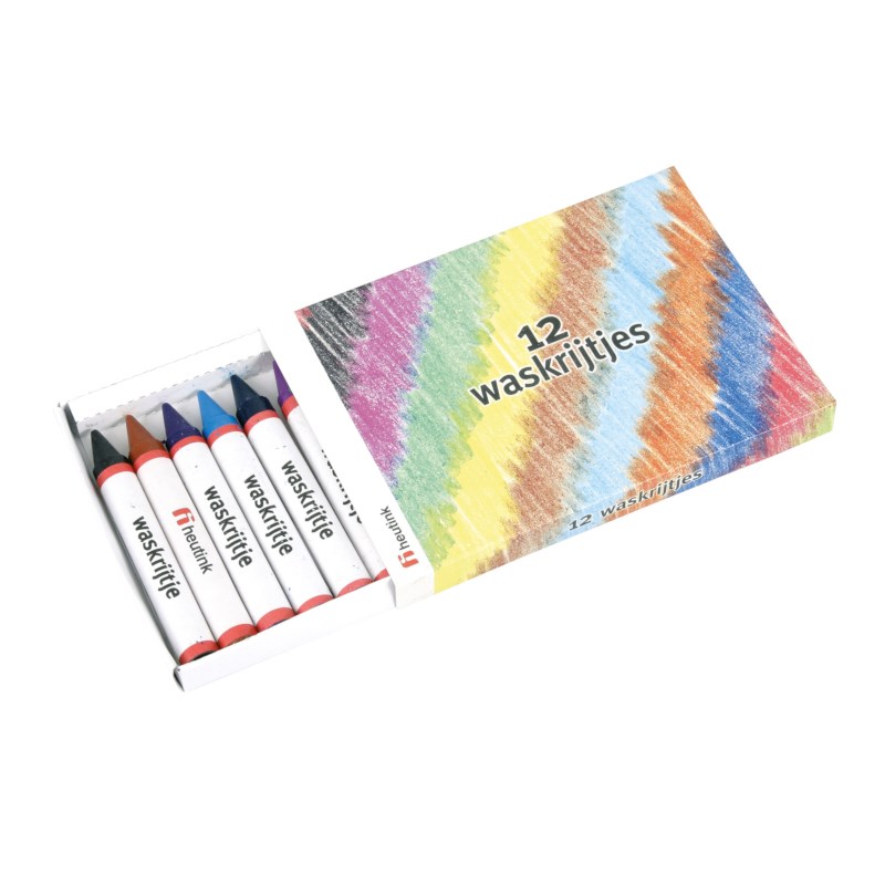 Long wax crayons (12)
