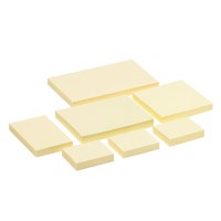Memos - Self-adhesive - Size: 50 x 76 mm