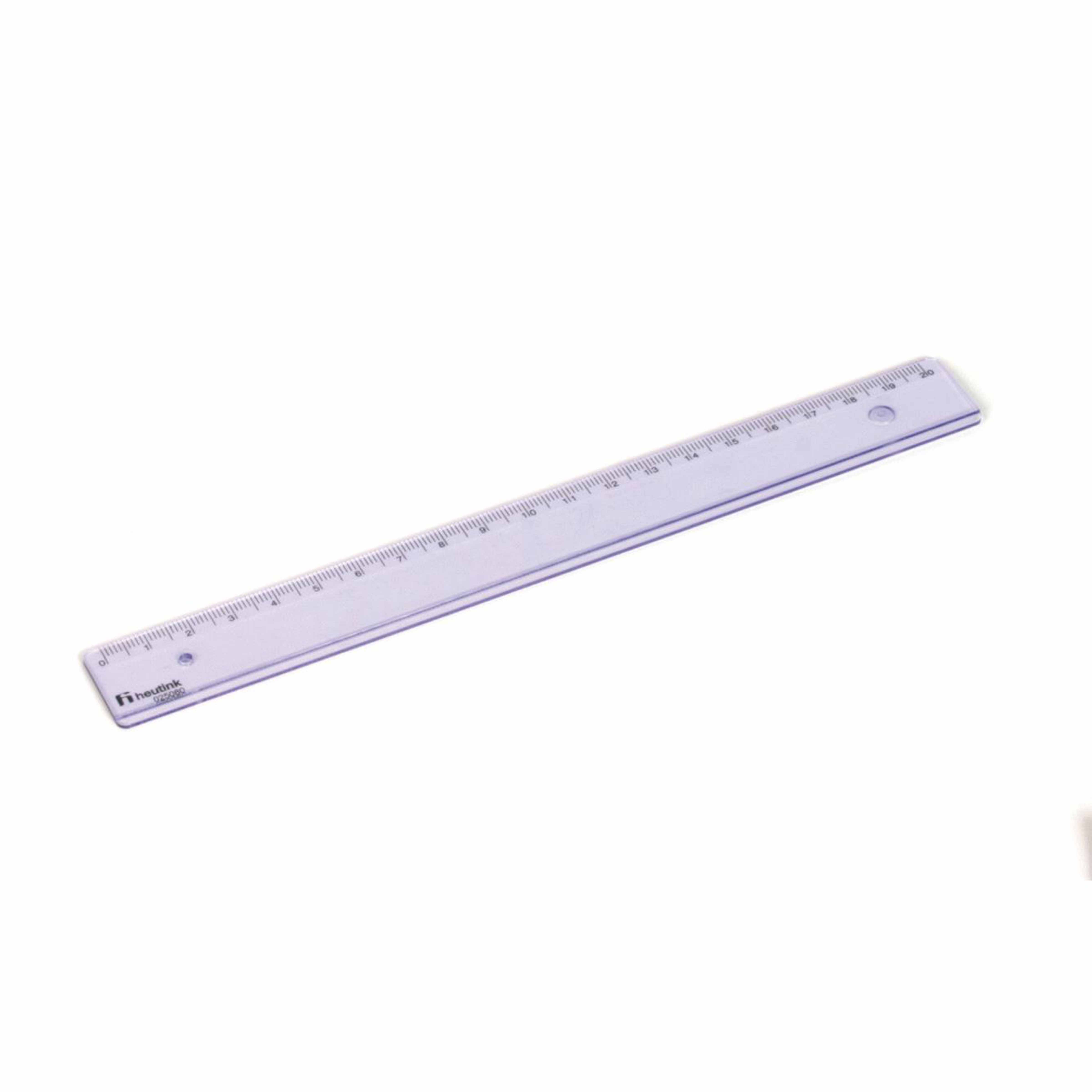 Ruler Popular Plastic 20 cm Heutink Arts Crafts