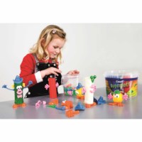 Moulding shapes - Funny clay figures