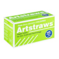 Art straws, Coloured, 900 pcs.