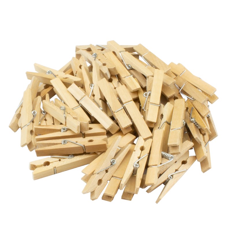 Clothes pin - 50 pieces mini