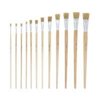 Paint brushes - Lyons - Flat ferrule, long handled - Nr. 4