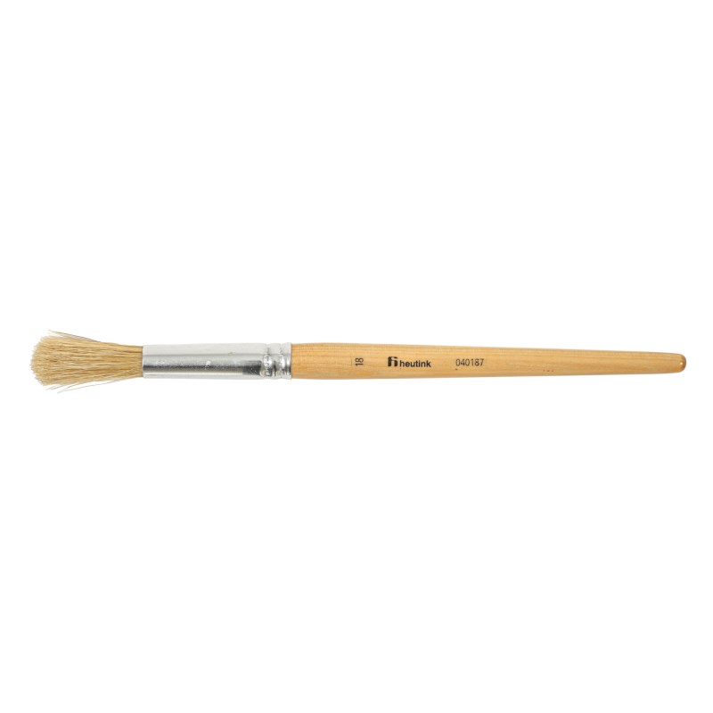 Paint brushes - Lyons - Round ferrule, short handled - Nr. 18
