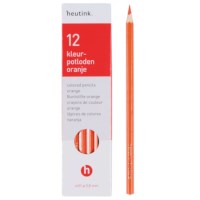Crayons hexagonal Goldline - Heutink - Carton of 12 - Orange