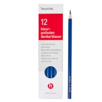 Crayons hexagonal Goldline - Heutink - Carton of 12 - Dark blue