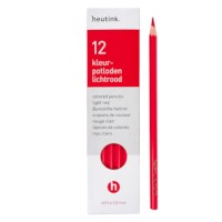 Crayons hexagonal Goldline - Heutink - Carton of 12 - Light red