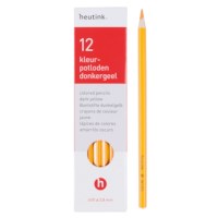 Colored Pencils hexagonal Goldline - Heutink - Carton of 12 - Yellow