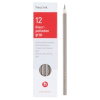 Crayons hexagonal Goldline - Heutink - Carton of 12 - Grey