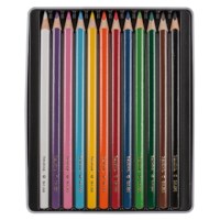 Crayons triangular Goldline - Heutink - Can of 12 - Assorted colours
