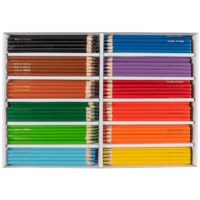 Crayons triangular Goldline - Heutink - Carton of 288 - Assorted colours