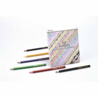 Jumbo Crayons triangular Goldline - Heutink - Carton of 12 - Assorted colours