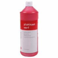 Interpaint - 1 Litre bottle - Light red