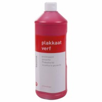 Interpaint - 1 Litre bottle - Cherry red