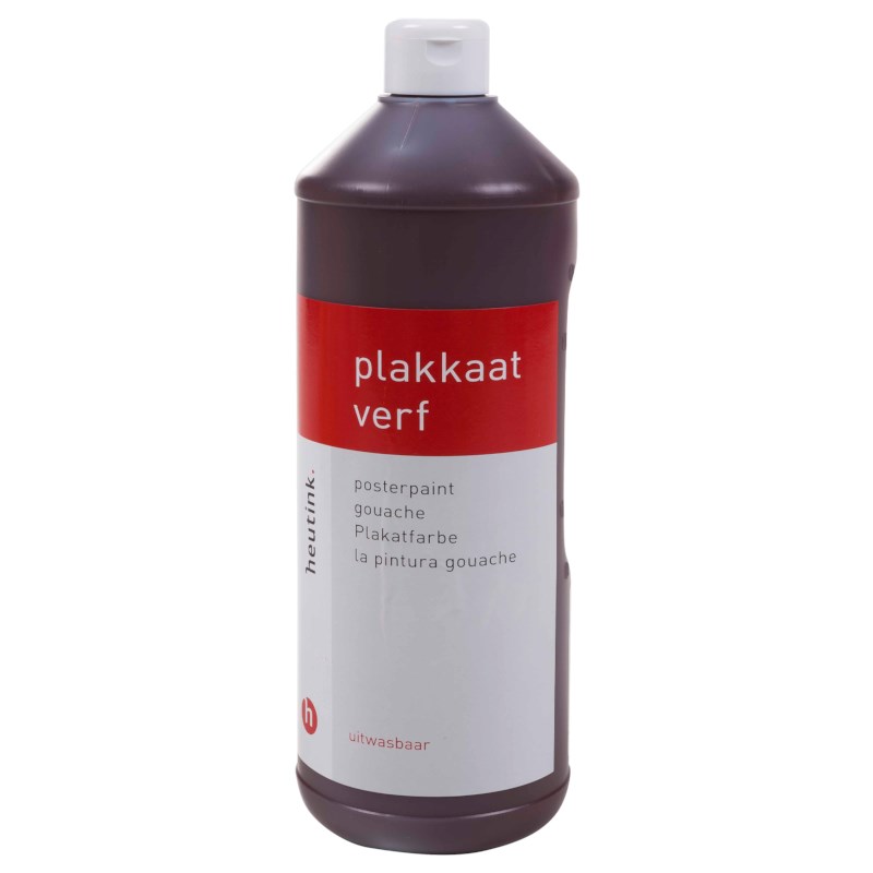 Interpaint - 1 Litre bottle - Chocolate brown