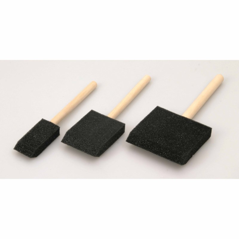 Foam brushes