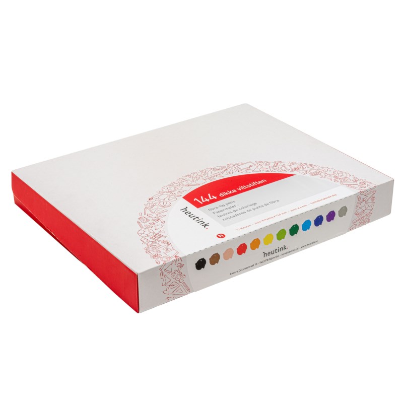 Felt tip pens - Thick Goldline - Heutink - Box of 144