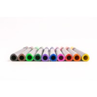 Felt tip pens - Triangular - Heutink - Pouch of 10 colours