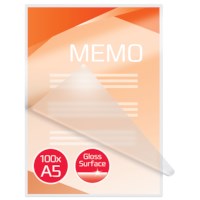 Laminating sheets - 125 µ A5 154 x 216 mm