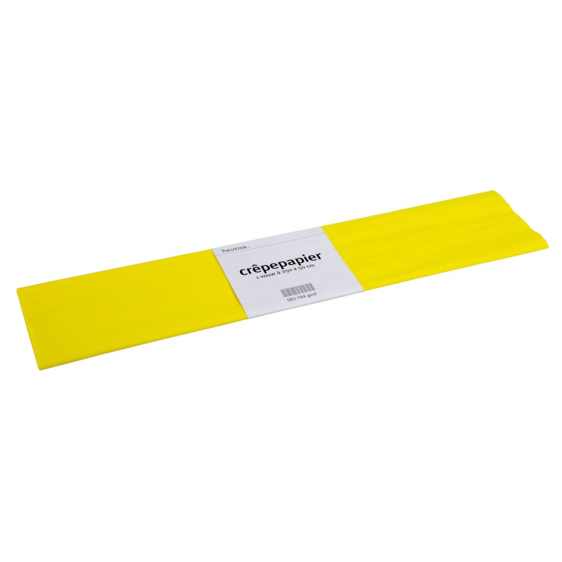 Crepe paper - Floriade - Yellow