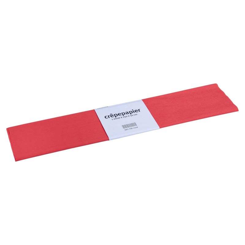 Crepe paper - Floriade - Red