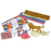 Crepe paper special Animal print