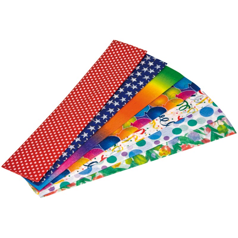 Crepe paper special Party print