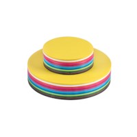 Craft paper 60 grams - Round - 12 colours - Ø 12 cm
