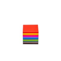 Craft paper 120 grams - Square - 12 colours - 10 x 10 cm