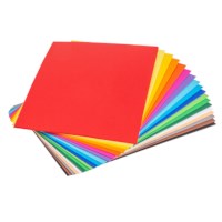Coloured craft paper - 120 grams, 180 sheets - A4, 17 colours + white - 21 x 29.7 cm