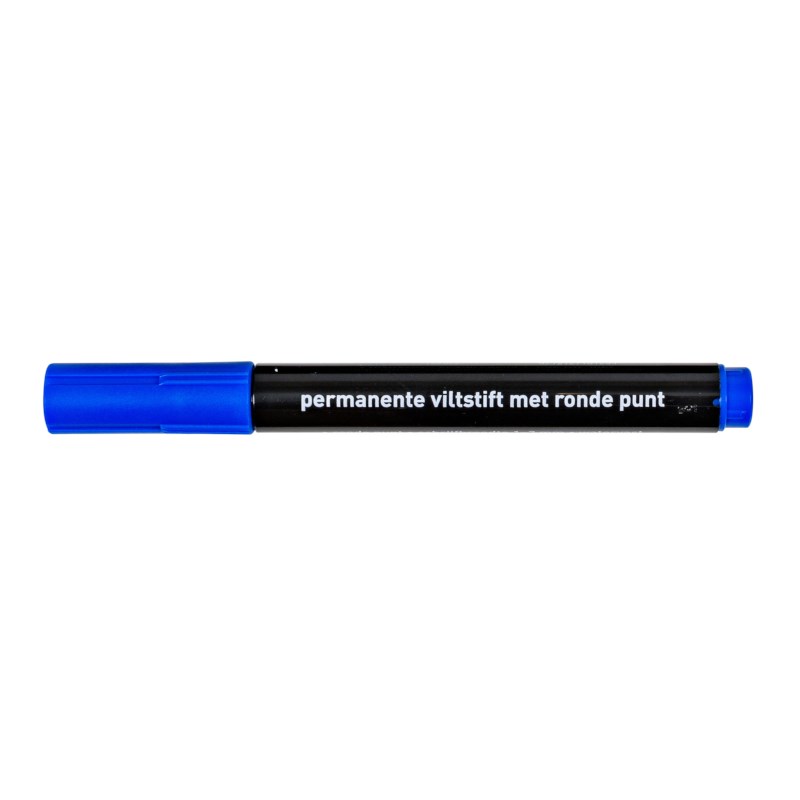 Marker - Heutink - Round tip - Blue
