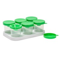 Paint pot tray with 6 non-spill paint pots 320 ml
