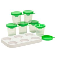 Paint pot tray with 6 non-spill paint pots 320 ml