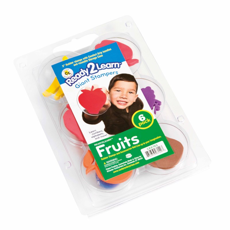 Jumbo stamps - Fruits - Size 8 cm